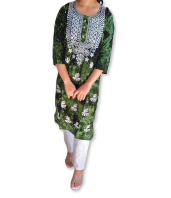 LUCKNOWI CHIKAN KURTI