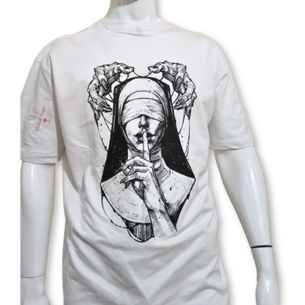 The Nun White Oversized T-Shirt