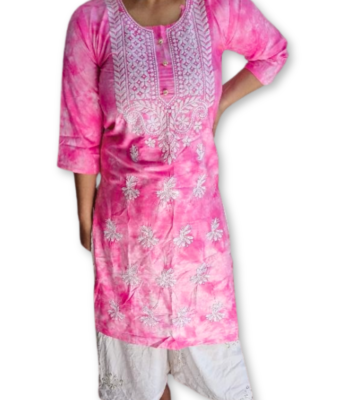 LUCKNOWI CHIKAN KURTI