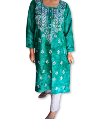 LUCKNOWI CHIKAN KURTI