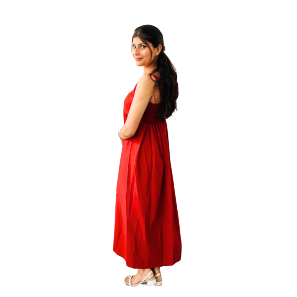 Red Midi Dress For Women