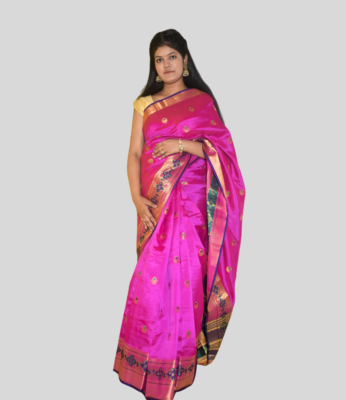 Buy Silk Banarasi Saree Online