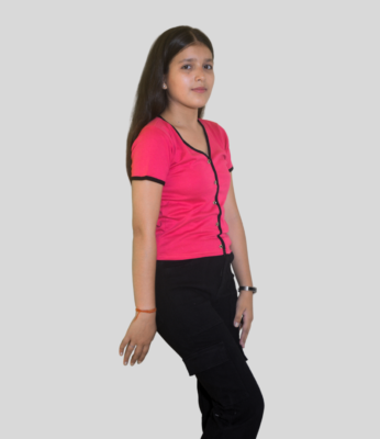 Buy V-Neck Womens Top | Pink