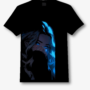 Beautiful Anime Girl Graphic T-Shirt With Neon Print